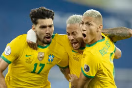 Brazil vào chung kết, Neymar chờ tranh vô địch với Messi