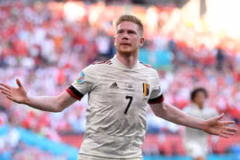 De Bruyne chói sáng, Bỉ ngược dòng đầy cảm xúc trước Đan Mạch