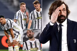 Juventus chính thức sa thải HLV Pirlo