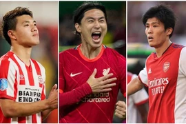 18 cầu thủ Nhật Bản đang thi đấu ở châu Âu là những ai?