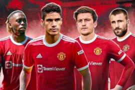 [ẢNH] Đội hình M.U đủ sức chinh phục châu Âu với Sancho và Varane