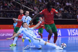 Hạ Argentina, đội bóng quê hương Ronaldo vô địch Futsal World Cup