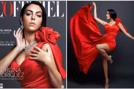 Bạn gái Ronaldo đẹp cuốn hút trên tạp chí