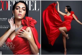 Bạn gái Ronaldo đẹp cuốn hút trên tạp chí