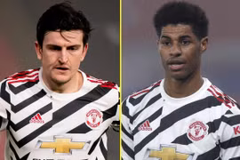 Bi hài M.U: Rashford chửi đội trưởng Maguire ngay trên sân