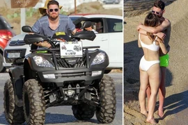 [ẢNH] Nhà vô địch EURO nghỉ xả hơi bên nữ ca sĩ sexy