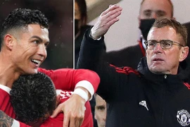 Ralf Rangnick và Ronaldo cùng chạm cột mốc ấn tượng ở MU