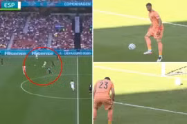 Đến lượt thủ môn Tây Ban Nha 'đốt' lưới nhà ngớ ngẩn