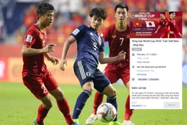 Vé trận Việt Nam vs Nhật Bản 'cháy' sau ít phút mở bán
