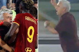 Thắng phút bù giờ trận đấu thứ 1000, Mourinho ăn mừng cực kỳ phấn khích