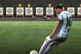 [ẢNH] Ronaldo, Messi... thi đấu môn gì nếu 'bỏ nghề' để dự Olympic