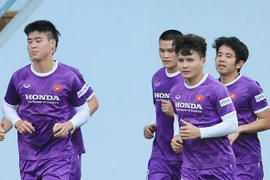 [ẢNH] ĐT Việt Nam bắt đầu 'luyện công' cho vòng loại cuối World Cup 2022