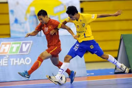 Futsal Việt Nam từng quật ngã ĐKVĐ thế giới Brazil