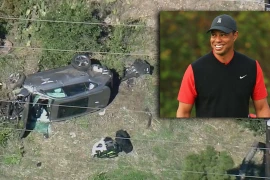 Huyền thoại golf Tiger Woods thoát chết sau tai nạn kinh hoàng