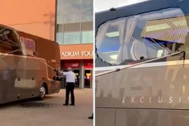 Xe bus của Real Madrid bị fan cuồng Liverpool tấn công