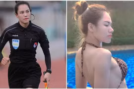 [ẢNH] Vẻ đẹp gợi cảm của nữ trọng tài Việt Nam đang được CĐV 'săn lùng'