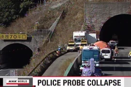 Nhật tiếp tục công tác điều tra vụ sập hầm 