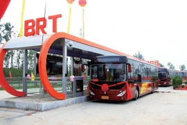 Hà Nội: Xe buýt nhanh BRT sẽ hoạt động từ tháng 12-2016