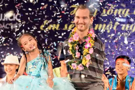Nick Vujicic trở lại Việt Nam lần 3