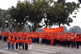 Vietjet đồng hành cùng "Ngày chạy Olympic vì sức khỏe nhân dân"