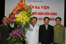 An ninh trật tự, an toàn giao thông tại Bệnh viện Bạch Mai luôn được đảm bảo