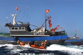 Hàn Quốc truy quét tàu cá Trung Quốc đánh bắt trái phép