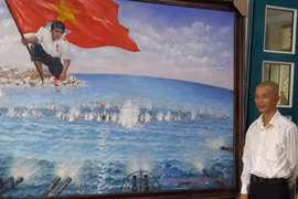 Bức tranh "Gạc Ma - Vòng tròn bất tử": Nguyên mẫu từ hình tượng người anh hùng 