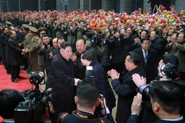 Chủ tịch Triều Tiên Kim Jong-un về đến Bình Nhưỡng