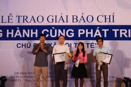 Báo An ninh Thủ đô đoạt giải Ba giải Báo chí "Đồng hành cùng phát triển"