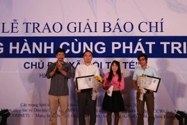 Báo An ninh Thủ đô đoạt giải Ba giải Báo chí "Đồng hành cùng phát triển"