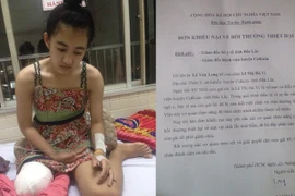 Audio 25-3-2016: Gia đình nữ sinh bị cưa chân đòi bồi thường 1 tỷ đồng