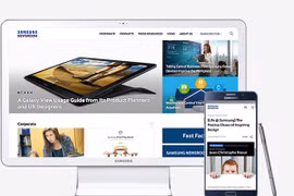 Samsung ra mắt trang tổng hợp tin tức và nội dung kỹ thuật số