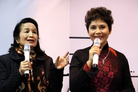 Dàn nghệ sĩ gạo cội tham gia trình diễn tại Lễ hội Áo dài 2016