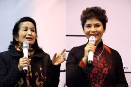 Dàn nghệ sĩ gạo cội tham gia trình diễn tại Lễ hội Áo dài 2016