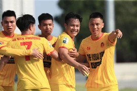 Thắng liền 3 trận, CLB CAND lên dẫn đầu giải hạng Nhất