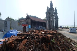 Sở Văn hóa Thể thao Hà Nội kiểm tra “nóng” việc tu sửa đình Chèm