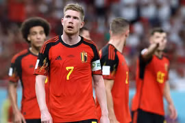 De Bruyne mờ nhạt, Bỉ thua sốc đại diện châu Phi