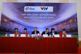 VTV công bố quyền phát sóng AFF Cup 2016