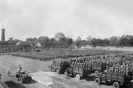 Lễ chào cờ trong ngày lịch sử