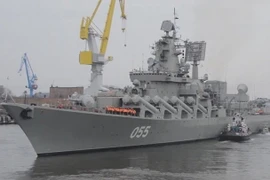 Tàu tuần dương Marshal Ustinov sắp trở lại với hải quân Nga