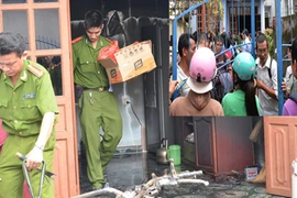 Cháy nhà kinh hoàng lúc rạng sáng, hai bé gái chết ngạt thương tâm