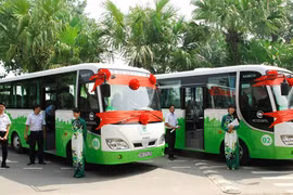Cư dân Ecopark có xe bus miễn phí chất lượng cao