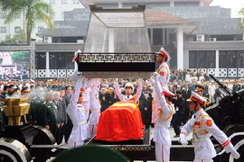 Video: Lễ di quan Đại tướng Võ Nguyên Giáp