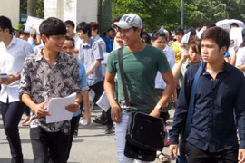 Thí sinh cười tươi với đề Hóa