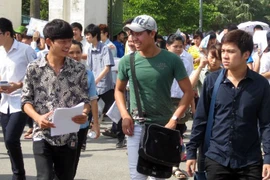 Thí sinh cười tươi với đề Hóa