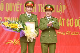 CATP Hà Nội thành lập Đại đội CSCĐ số 15