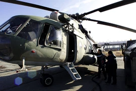 Rơi trực thăng tại Nga: 19 người thiệt mạng 