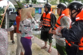 Công an Đà Nẵng: Tích cực giúp dân phòng chống, khắc phục hậu quả bão lũ