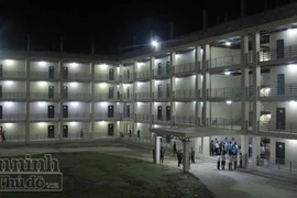 Tuyển U23 VN được đón tiếp long trọng tại KS Golden Guest