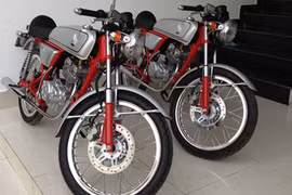 Honda Dream 50cc: Chạy tới 140km/h, 2 ống pô